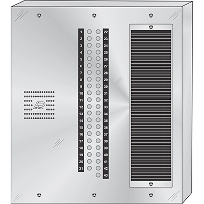 CS-043S CENTURION™ Stainless Steel
Apartment Lobby Panel  