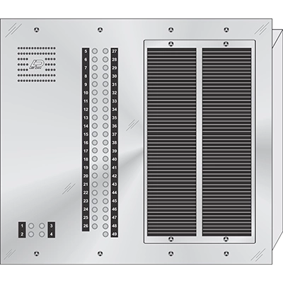 CS-049 CENTURION™ Stainless Steel
Apartment Lobby Panel  