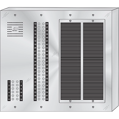 CS-058S CENTURION™ Stainless Steel
Apartment Lobby Panel  