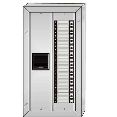 ES-024S Style 'E' Apartment Intercom Lobby Panel 