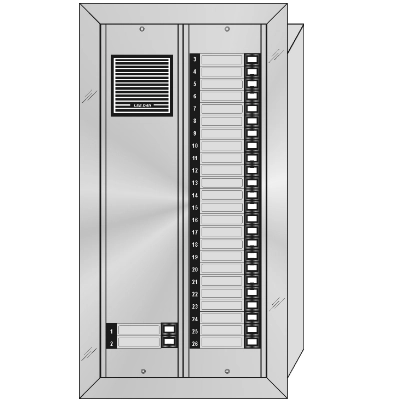 ES-026 Style 'E' Apartment Intercom Lobby Panel 