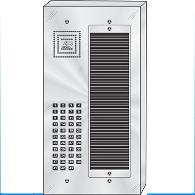 MS-043S MILLENNIUM Stainless Steel
Apartment Lobby Panel  