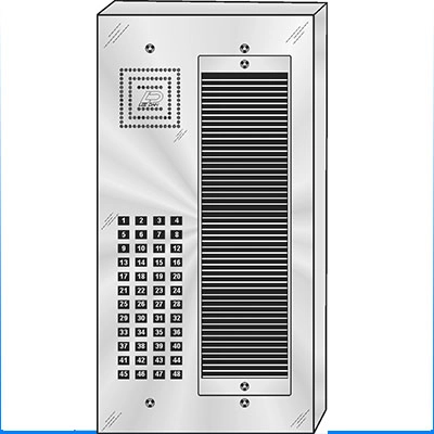 MS-048S MILLENNIUM Stainless Steel
Apartment Lobby Panel  