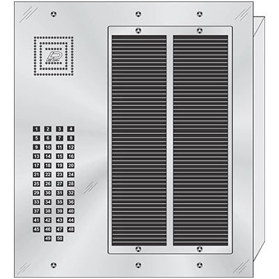 MS-050 MILLENNIUM Stainless Steel
Apartment Lobby Panel  