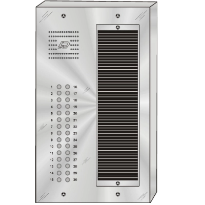 QS-030S QUANTUM™ Stainless Steel
Apartment Lobby Panel  