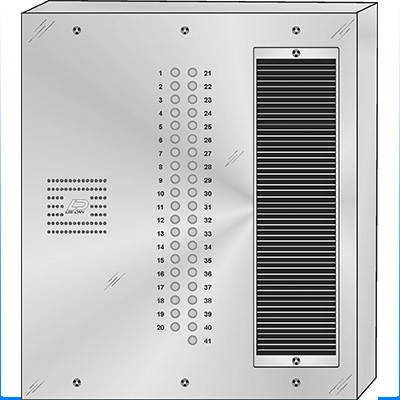 QS-041S QUANTUM™ Stainless Steel
Apartment Lobby Panel  