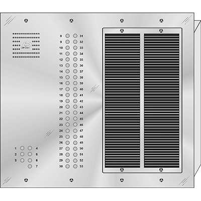 QS-053 QUANTUM™ Stainless Steel
Apartment Lobby Panel  