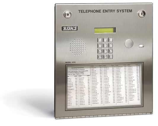 1810-096 Access Plus Residential Telephone Entry Lighted Directory