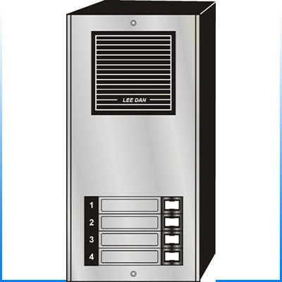 ES-004S 4 Button Surface Mount Style 'E'™ Economy Style Apartment Lobby Panel
