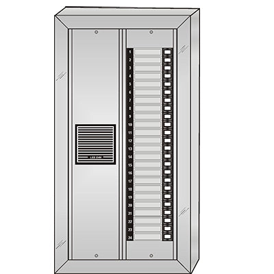 ES-024S 24 Button Surface Mount Style 'E'™ Economy Style Apartment Lobby Panel