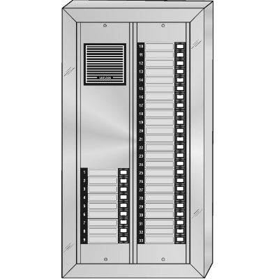 ES-033S 33 Button Surface Mount  Style 'E'™ Economy Style Apartment Lobby Panel