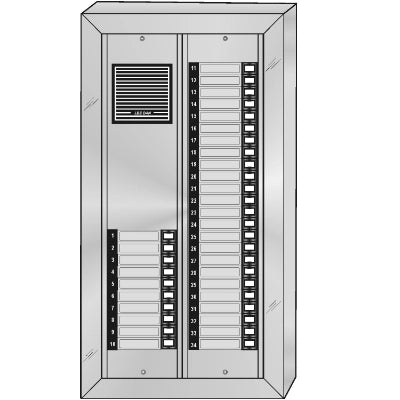 ES-034S 34 Button Surface Mount  Style 'E'™ Economy Style Apartment Lobby Panel