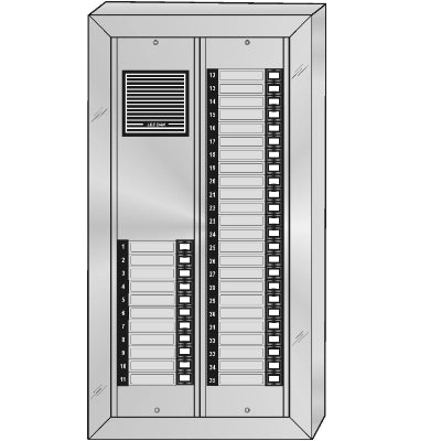 ES-035S 35 Button Surface Mount  Style 'E'™ Economy Style Apartment Lobby Panel