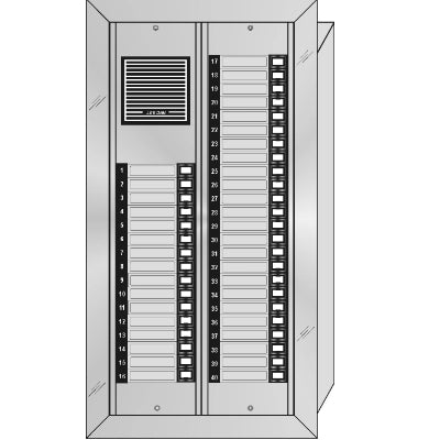 ES-040 40 Button Flush Mount  Style 'E'™ Economy Style Apartment Lobby Panel