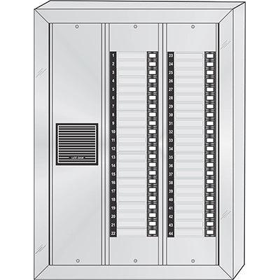 ES-044S 44 Button Surface Mount  Style 'E'™ Economy Style Apartment Lobby Panel