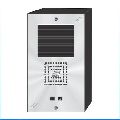 MS-002S 2 Button Surface Mount  MILLENNIUM™ Stainless Steel Apartment Lobby Panel