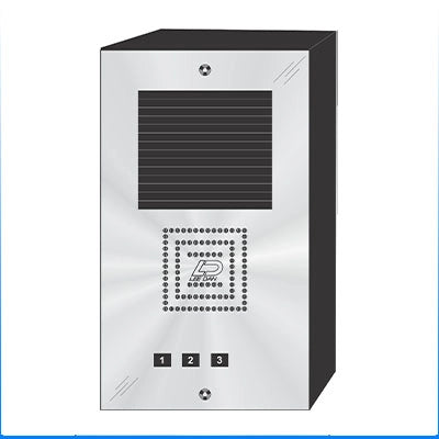 MS-003S 3 Button Surface Mount  MILLENNIUM™ Stainless Steel Apartment Lobby Panel