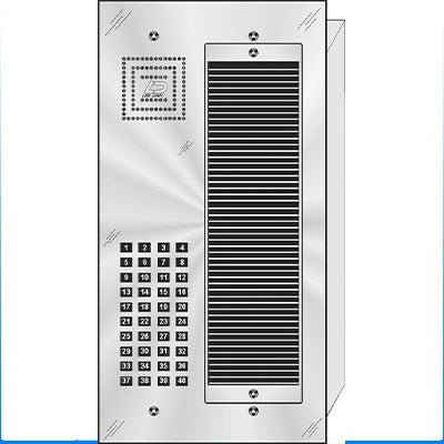 MS-040 40 Button Flush Mount  MILLENNIUM™ Stainless Steel Apartment Lobby Panel