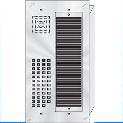 MS-047 47 Button Flush Mount  MILLENNIUM™ Stainless Steel Apartment Lobby Panel