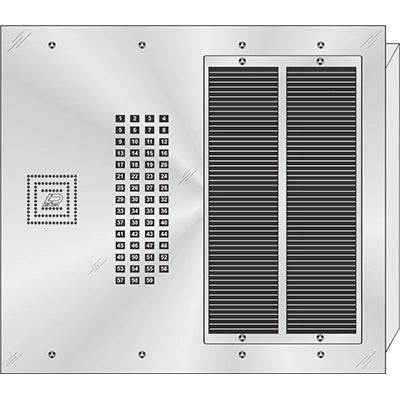 MS-059 59 Button Flush Mount  MILLENNIUM™ Stainless Steel Apartment Lobby Panel