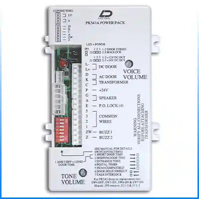 PK-543A 3-4-5 Wire Intercom Amplifier