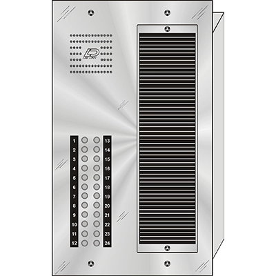 CS-024 CENTURION™ Stainless Steel
Apartment Lobby Panel  