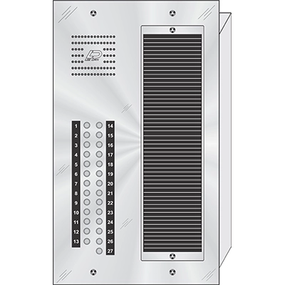 CS-027 CENTURION™ Stainless Steel
Apartment Lobby Panel  