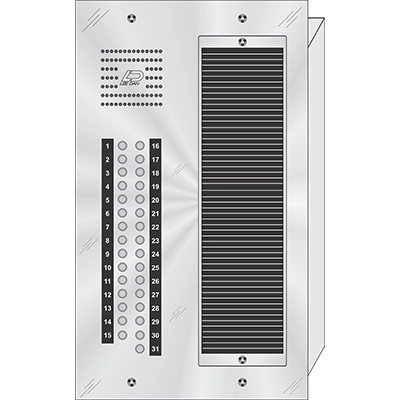 CS-031 CENTURION™ Stainless Steel
Apartment Lobby Panel  