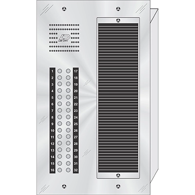 CS-032 CENTURION™ Stainless Steel
Apartment Lobby Panel  