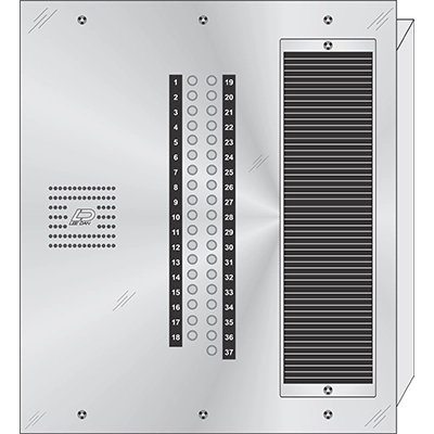 CS-037 CENTURION™ Stainless Steel
Apartment Lobby Panel  