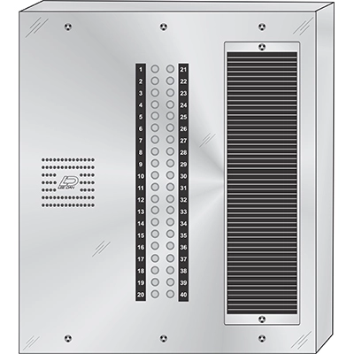 CS-040S CENTURION™ Stainless Steel
Apartment Lobby Panel  