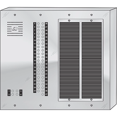 CS-047S CENTURION™ Stainless Steel
Apartment Lobby Panel  