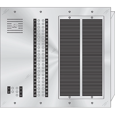 CS-051 CENTURION™ Stainless Steel
Apartment Lobby Panel  