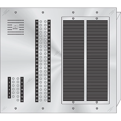 CS-059 CENTURION™ Stainless Steel
Apartment Lobby Panel  