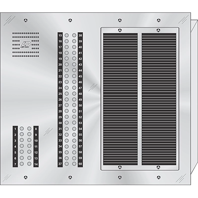 CS-060 CENTURION™ Stainless Steel
Apartment Lobby Panel  