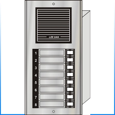 ES-008 Style 'E' Apartment Intercom Lobby Panel 