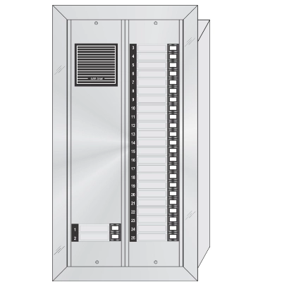 ES-025 Style 'E' Apartment Intercom Lobby Panel 