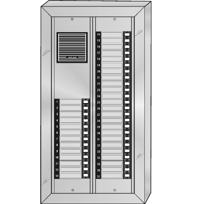 ES-037S Style 'E' Apartment Intercom Lobby Panel 