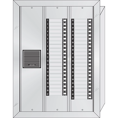 ES-043 Style 'E' Apartment Intercom Lobby Panel 