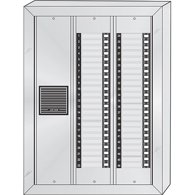 ES-046S Style 'E' Apartment Intercom Lobby Panel 