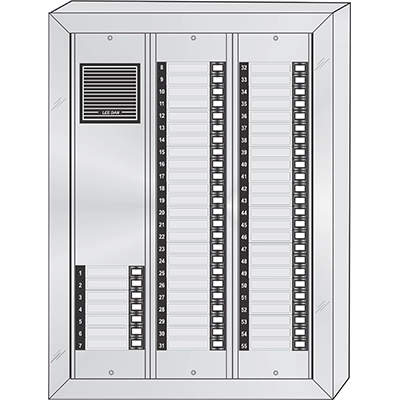 ES-055S Style 'E' Apartment Intercom Lobby Panel 