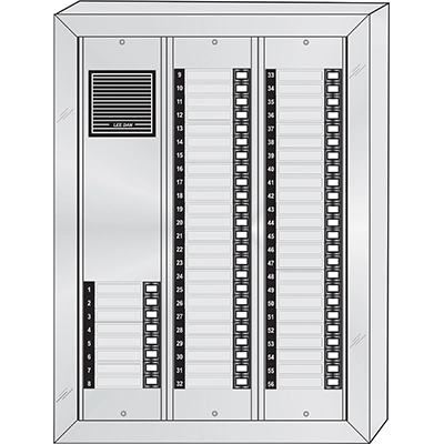 ES-056S Style 'E' Apartment Intercom Lobby Panel 