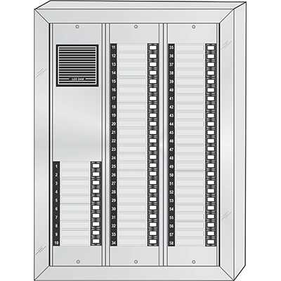 ES-058S Style 'E' Apartment Intercom Lobby Panel 