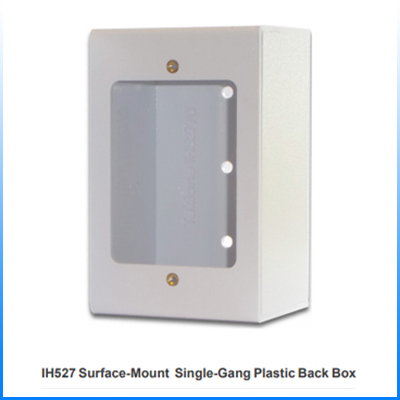 IH527 Surface Mount Single Gang Plastic Back Box 