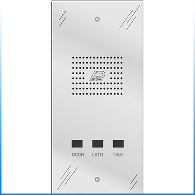 IR-423 3-Wire Oversized Apartment Intercom Station Stainless Steel