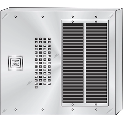 MS-057S MILLENNIUM Stainless Steel
Apartment Lobby Panel  