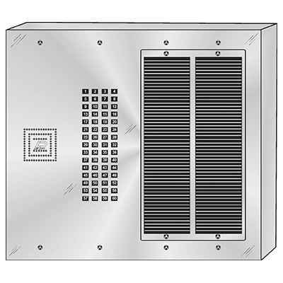 MS-060S MILLENNIUM Stainless Steel
Apartment Lobby Panel  