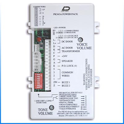 PK-543A 5-4-3 Wire Intercom Amplifier