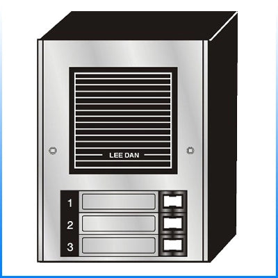 ES-003S 3 Button Surface Mount Style 'E'™ Economy Style Apartment Lobby Panel