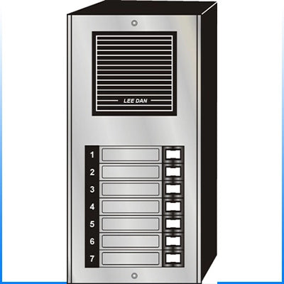 ES-007S 7 Button Surface Mount Style 'E'™ Economy Style Apartment Lobby Panel